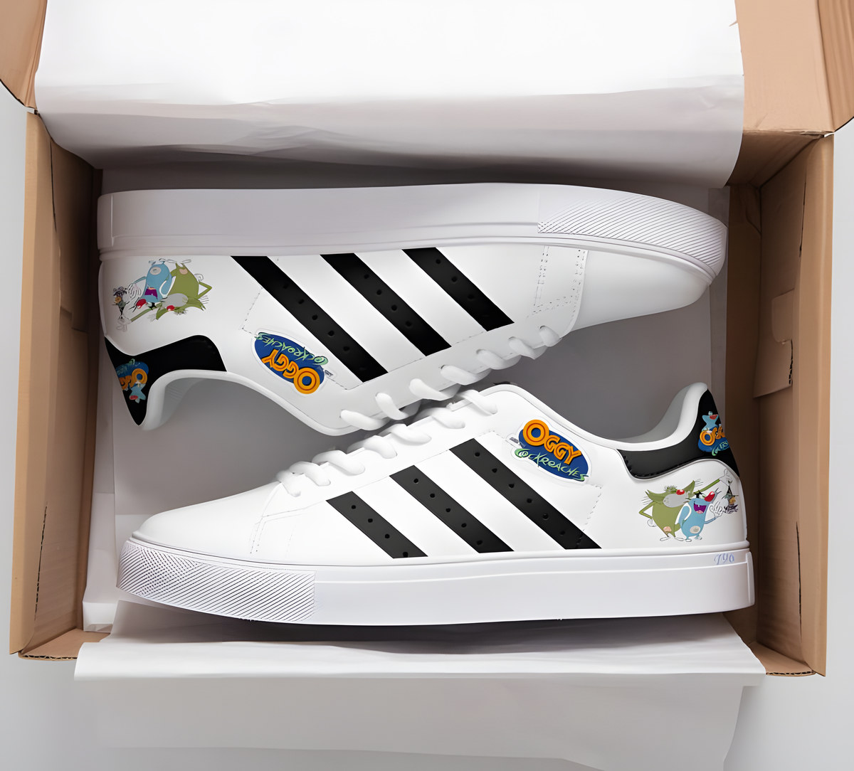 Oggy And The Cockroaches Stan Smith Shoes