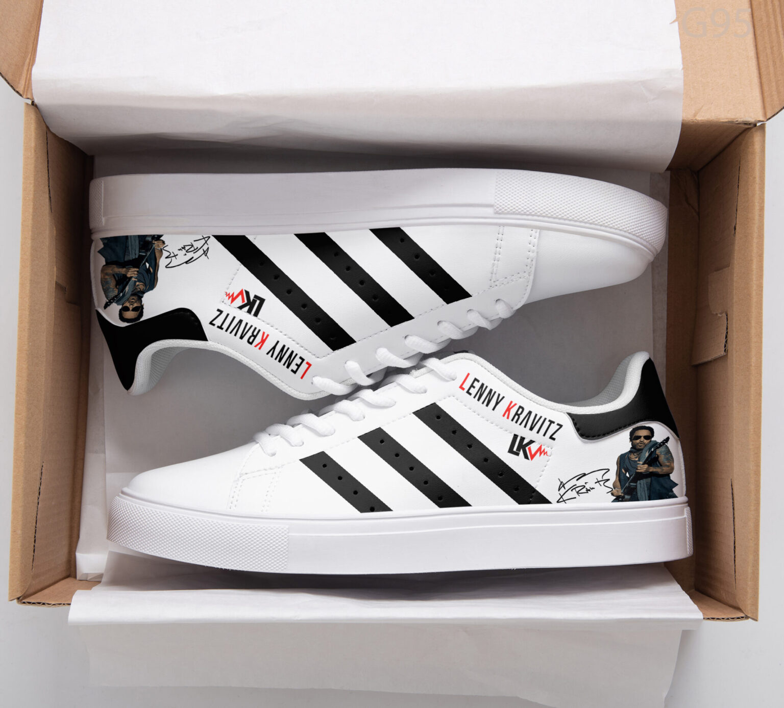 Lenny Kravitz Stan Smith Shoes 1 Lenny Kravitz Stan Smith Shoes