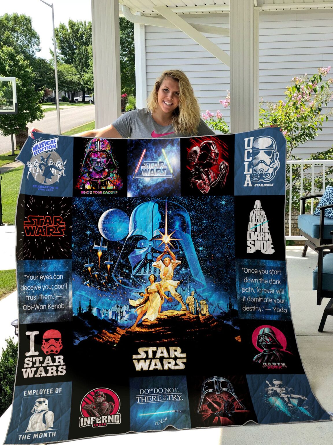 Star Wars Quilt 1 Star Wars Quilt