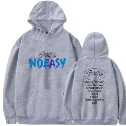 Stray Kids Grey Hoodie Zip Hoodie