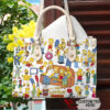The Simpsons Hand Leather Handbag
