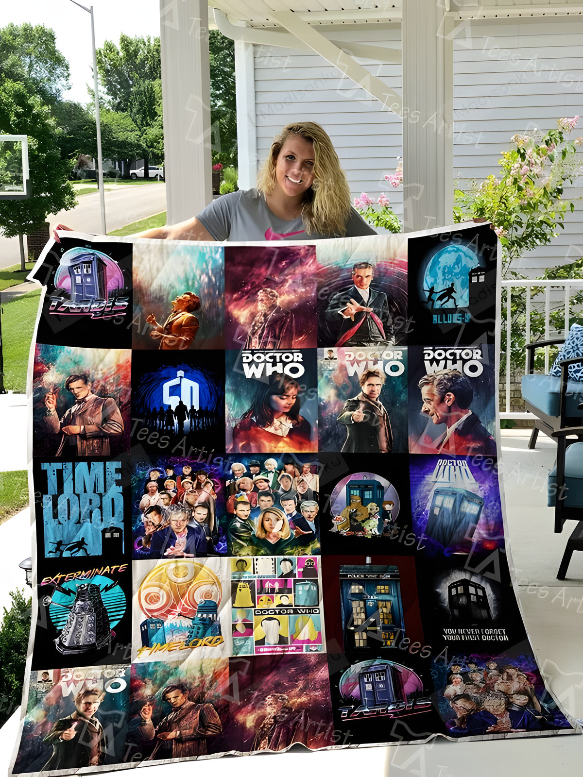 Doctor Who 1 Quilt