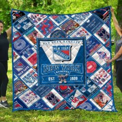 New York Rangers Quilt