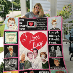 I Love Lucy 2 Quilt