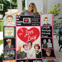 I Love Lucy 2 Quilt