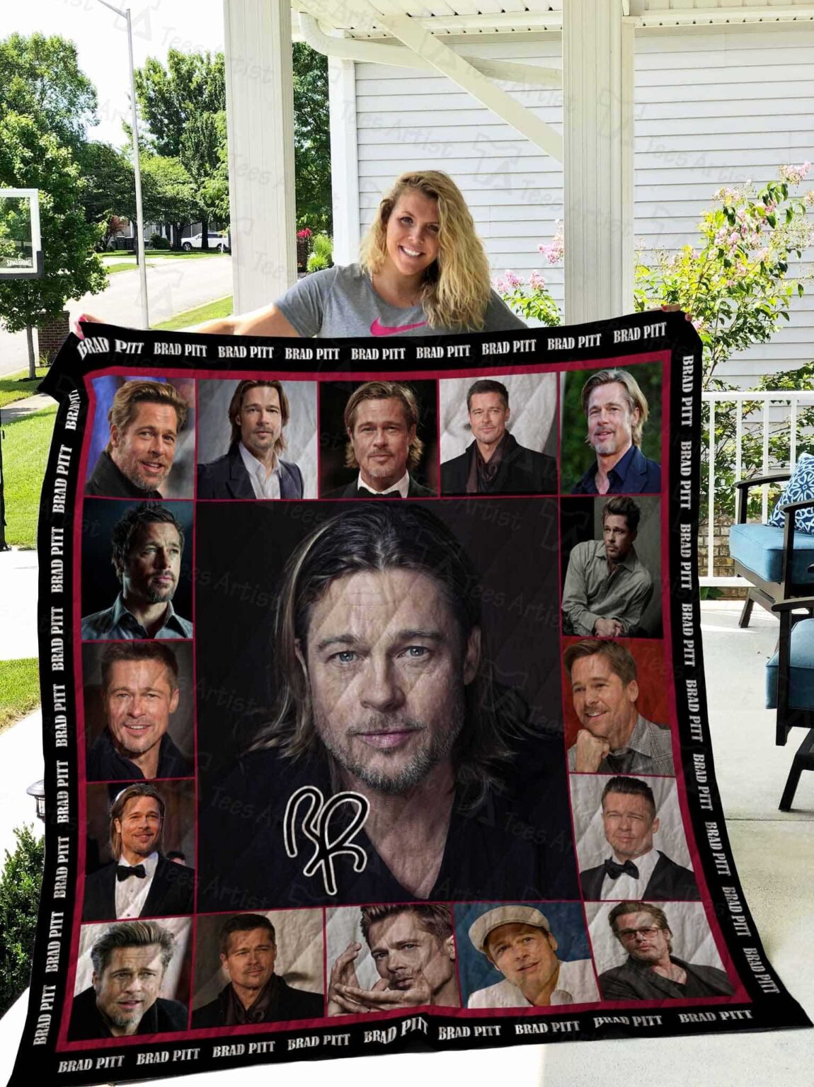 Brad Pitt Quilt 1 Brad Pitt Quilt