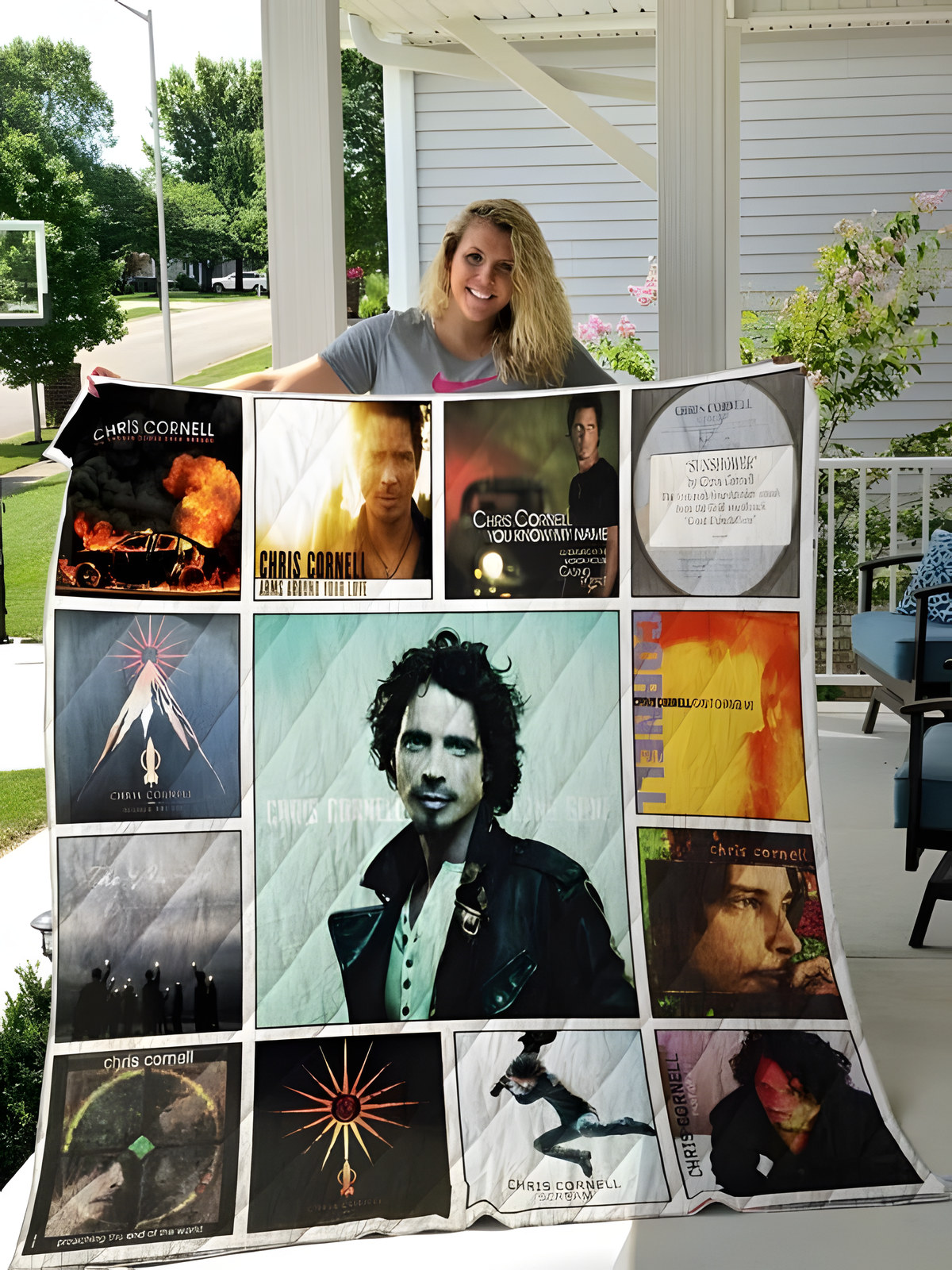 Chris Cornell 1 Quilt