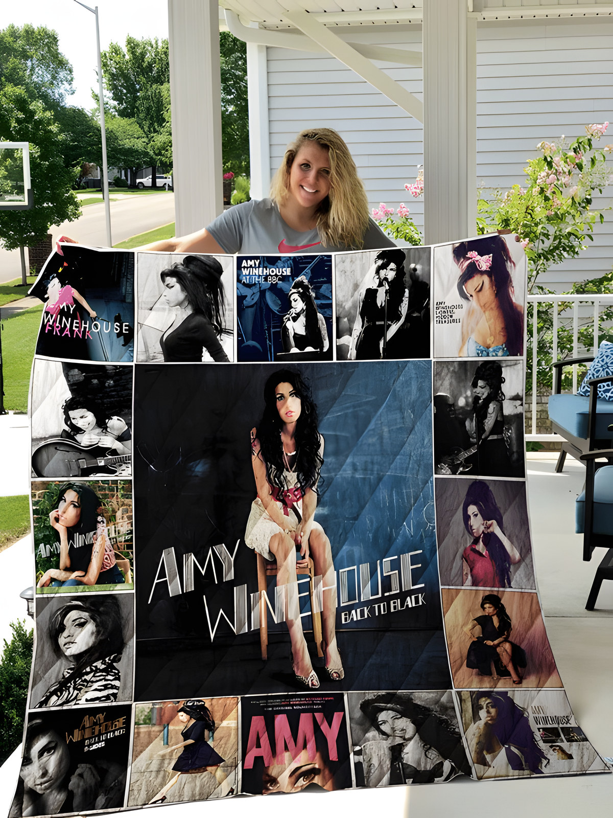 Amy Winehouse 1 Quilt