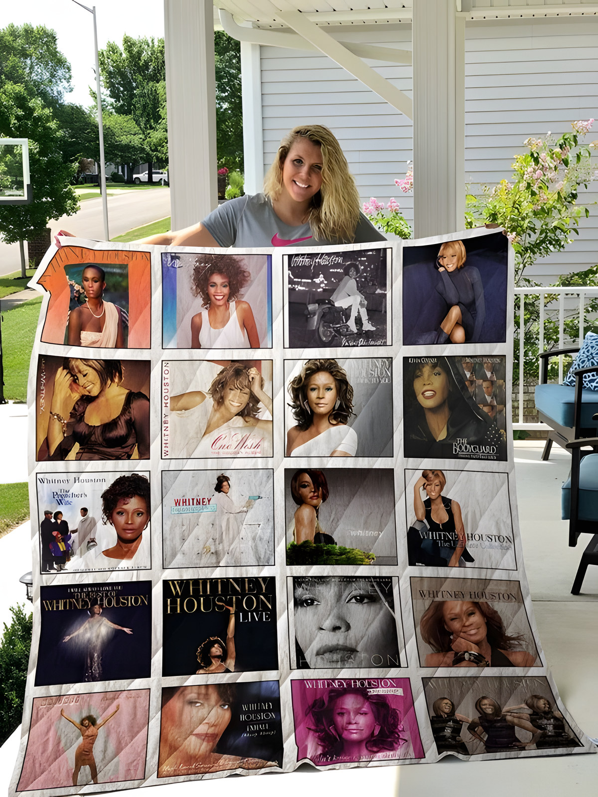Whitney Houston 3 Quilt