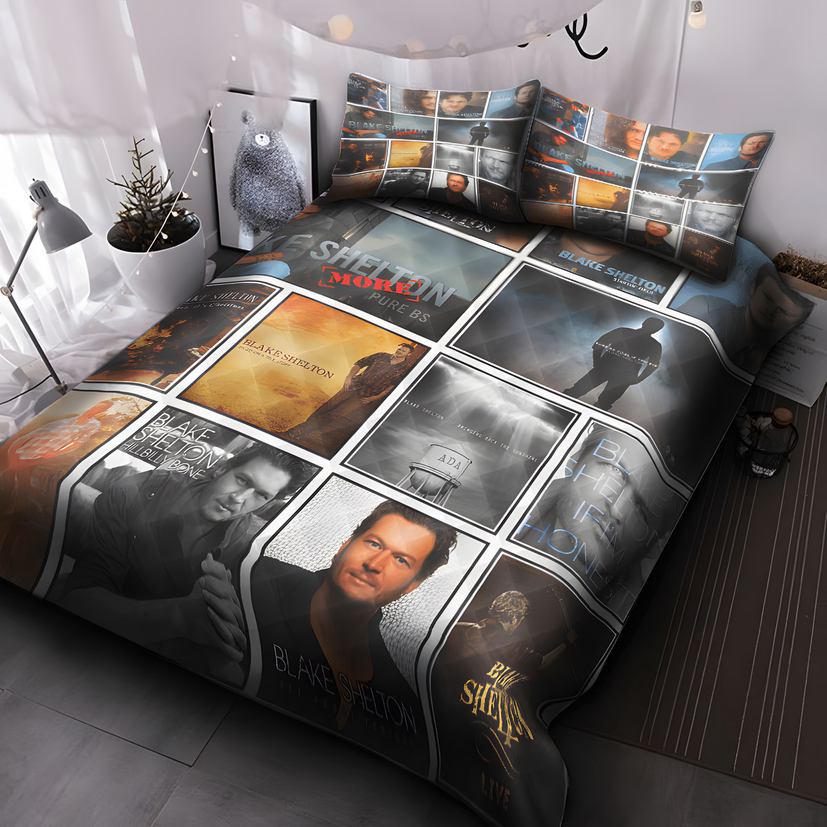 Blake Shelton Quilt Bedding Set