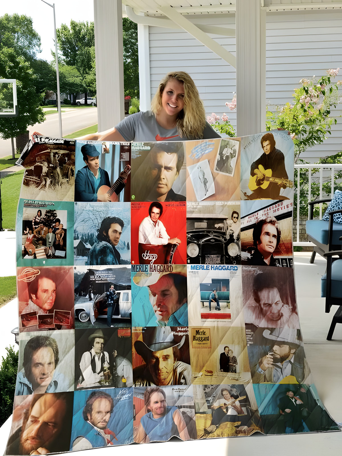 Merle Haggard 2 Quilt