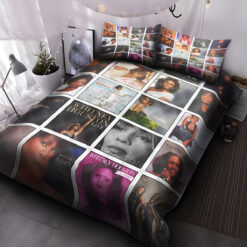 Whitney Houston Quilt Bedding Set