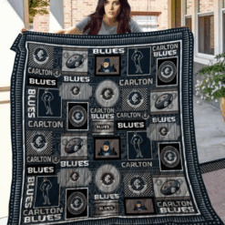 Carlton Football 1 Quilt