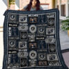 Carlton Football 1 Quilt