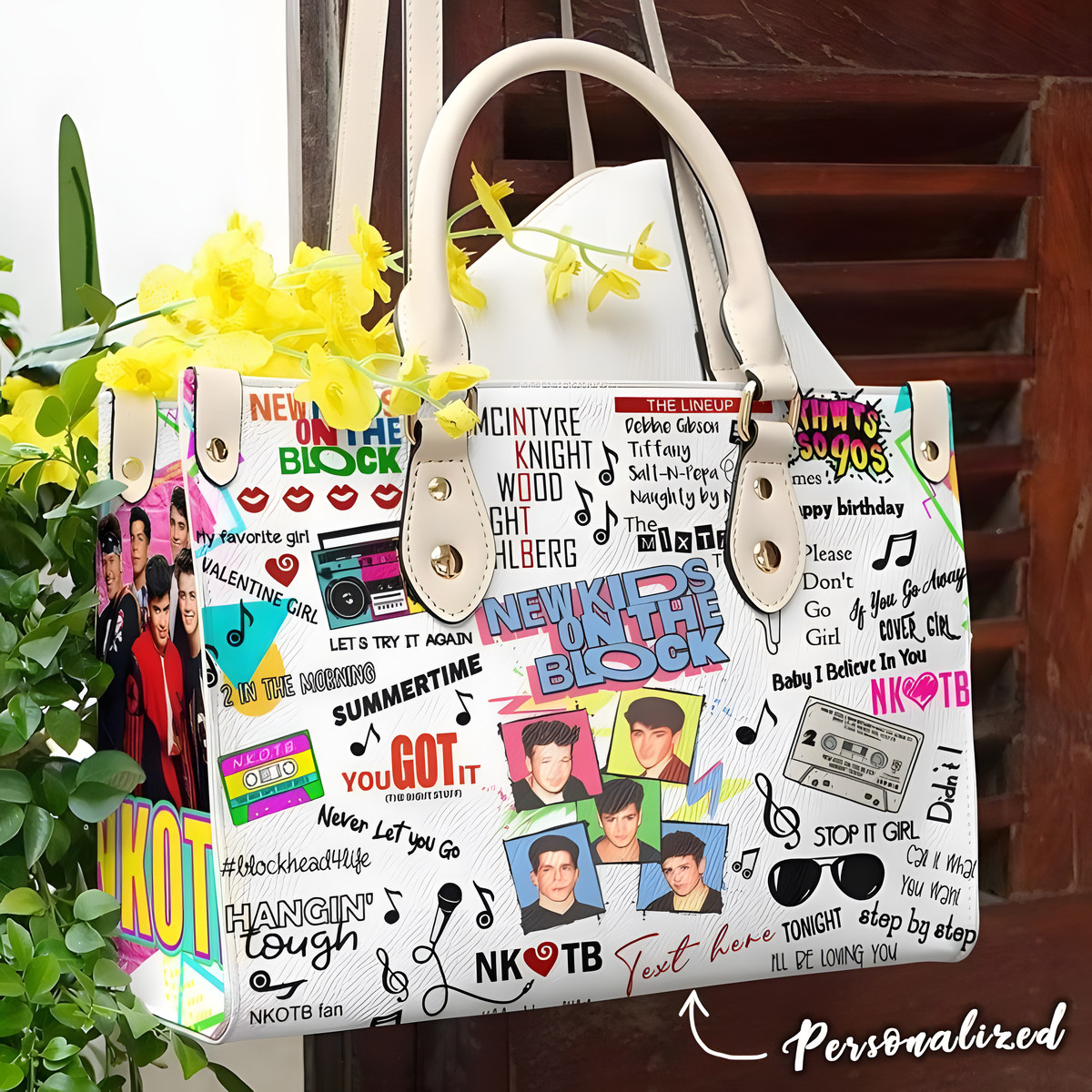 Nkotb Lover 2 Leather Handbag