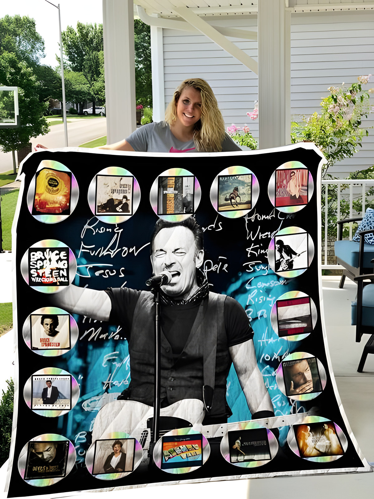 Bruce Springsteen 1 Quilt