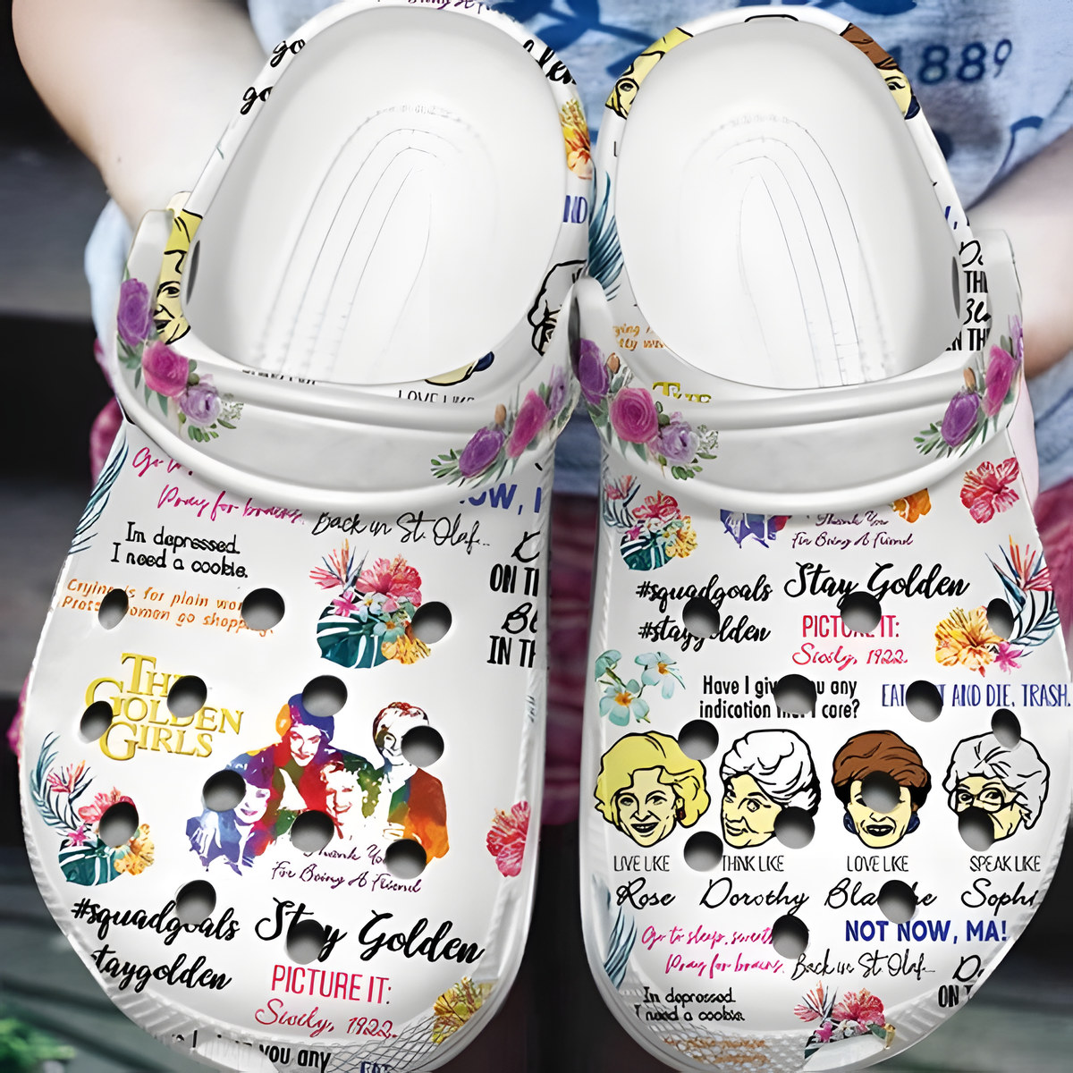 The Golden Girls A 1 Soft Clogs