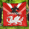 St. George Illawarra Dragons 2 Quilt
