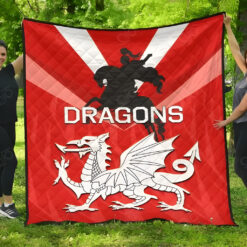 St. George Illawarra Dragons 2 Quilt