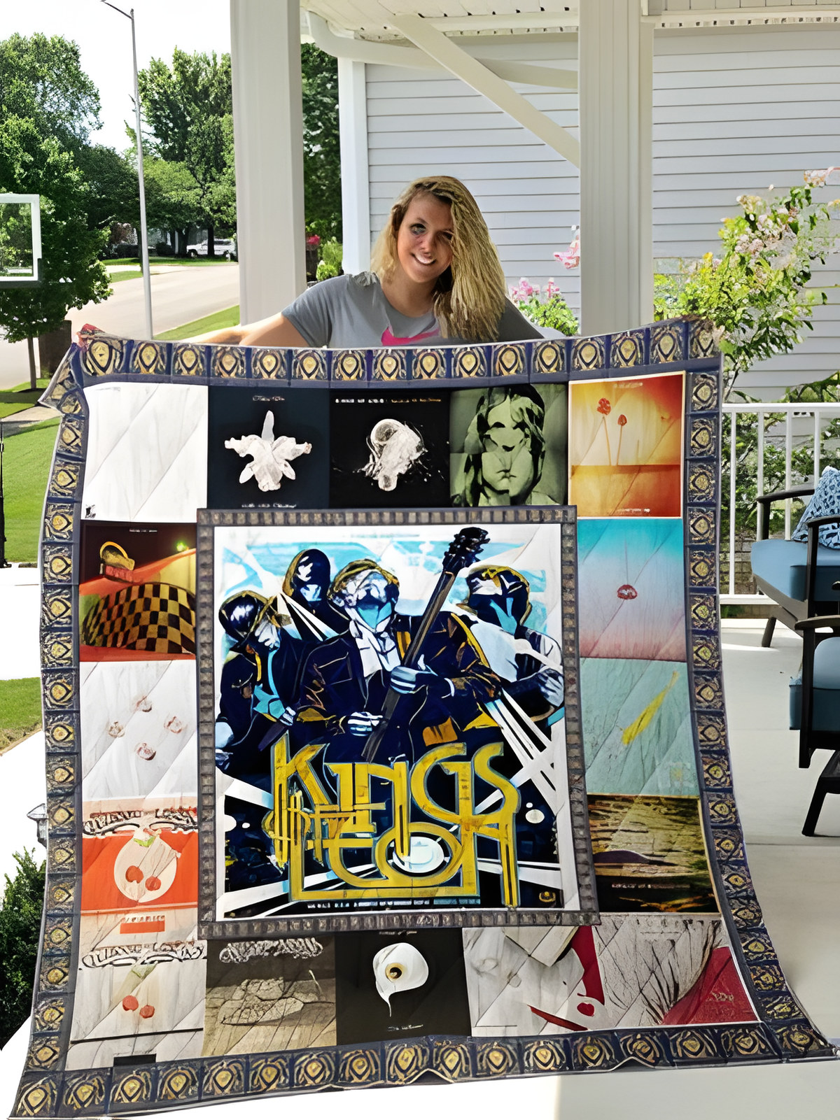 Kings Of Leon 3 Quilt