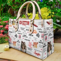 Led Zeppelin 2 Hand Leather Handbag