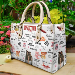 Led Zeppelin 2 Hand Leather Handbag