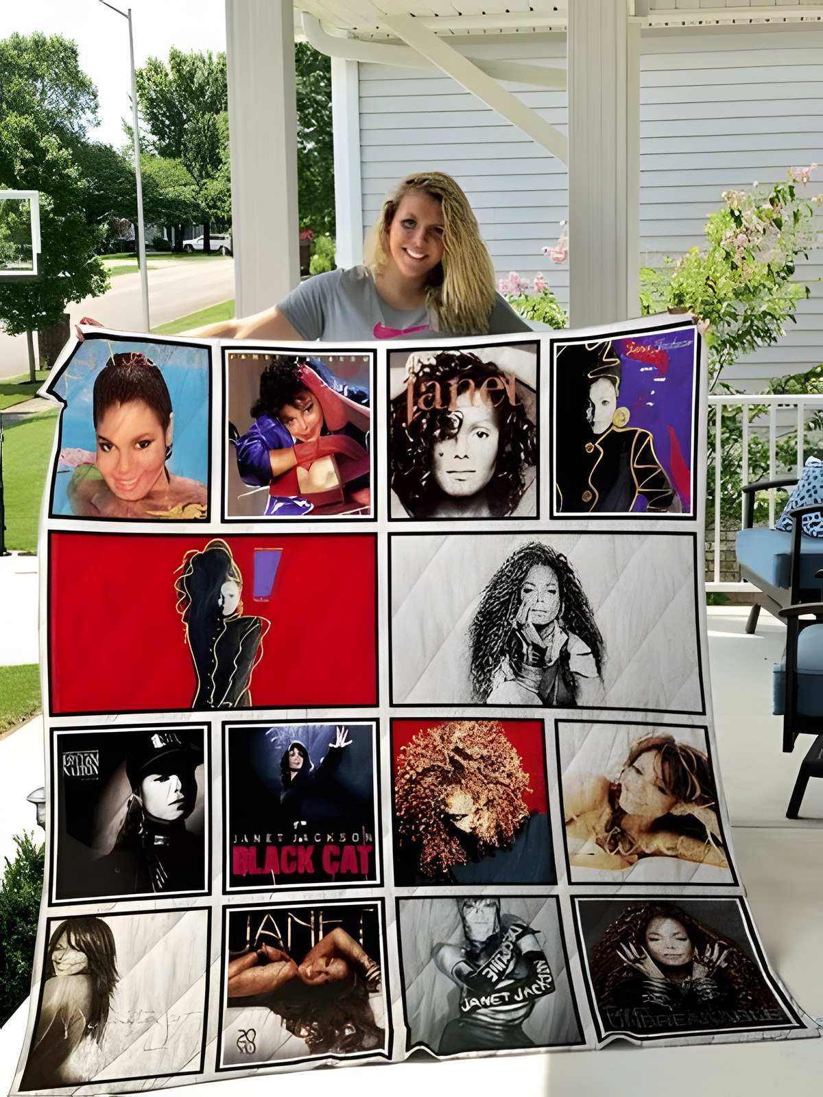 Janet Jackson 2 Quilt