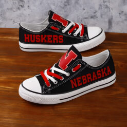 Nebraska Cornhuskers Low Top Shoes