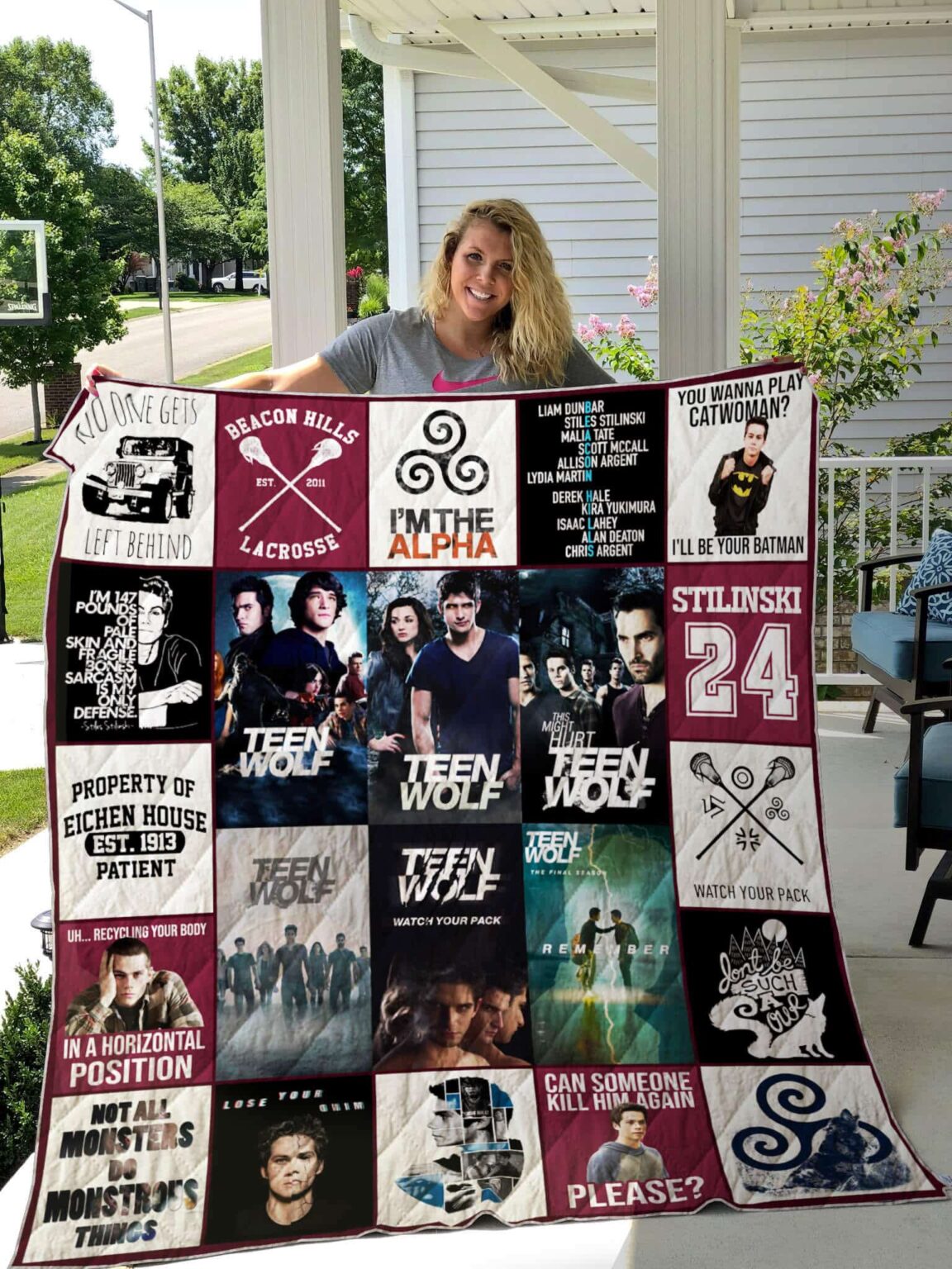 Teen Wolf Quilt 1 Teen Wolf Quilt