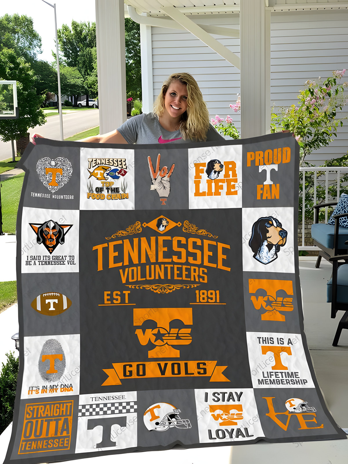 Tennessee Volunteers 2 Quilt