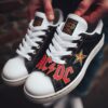 Acdc X Black Stan Smith Shoes