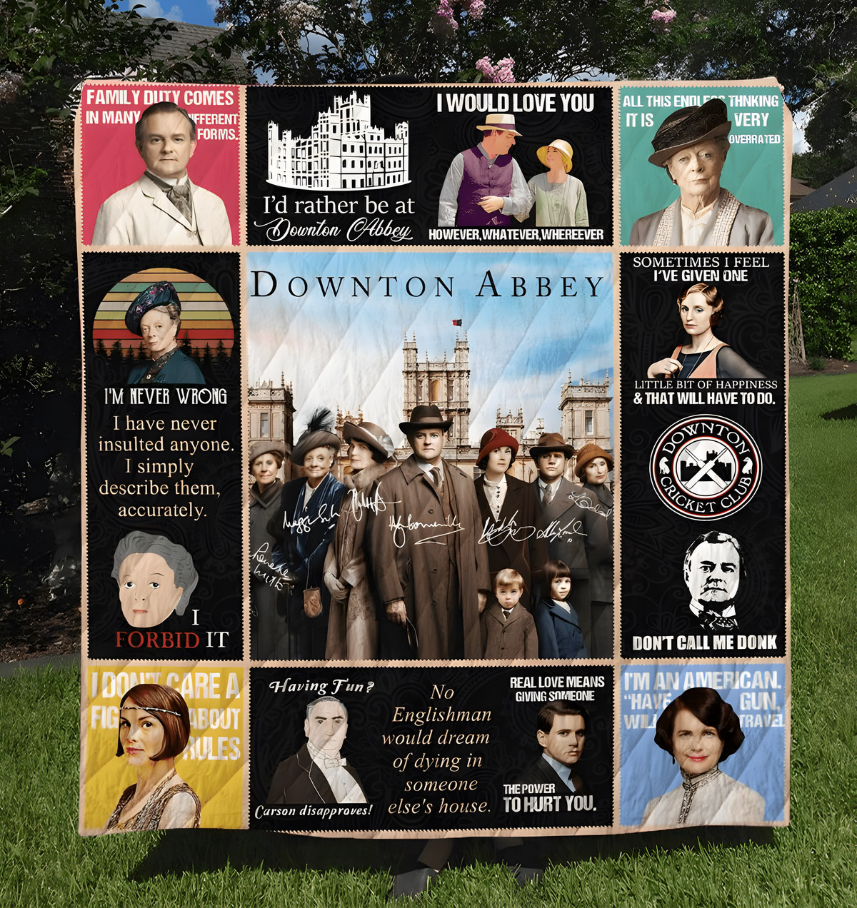 Downton Abbey Quilt