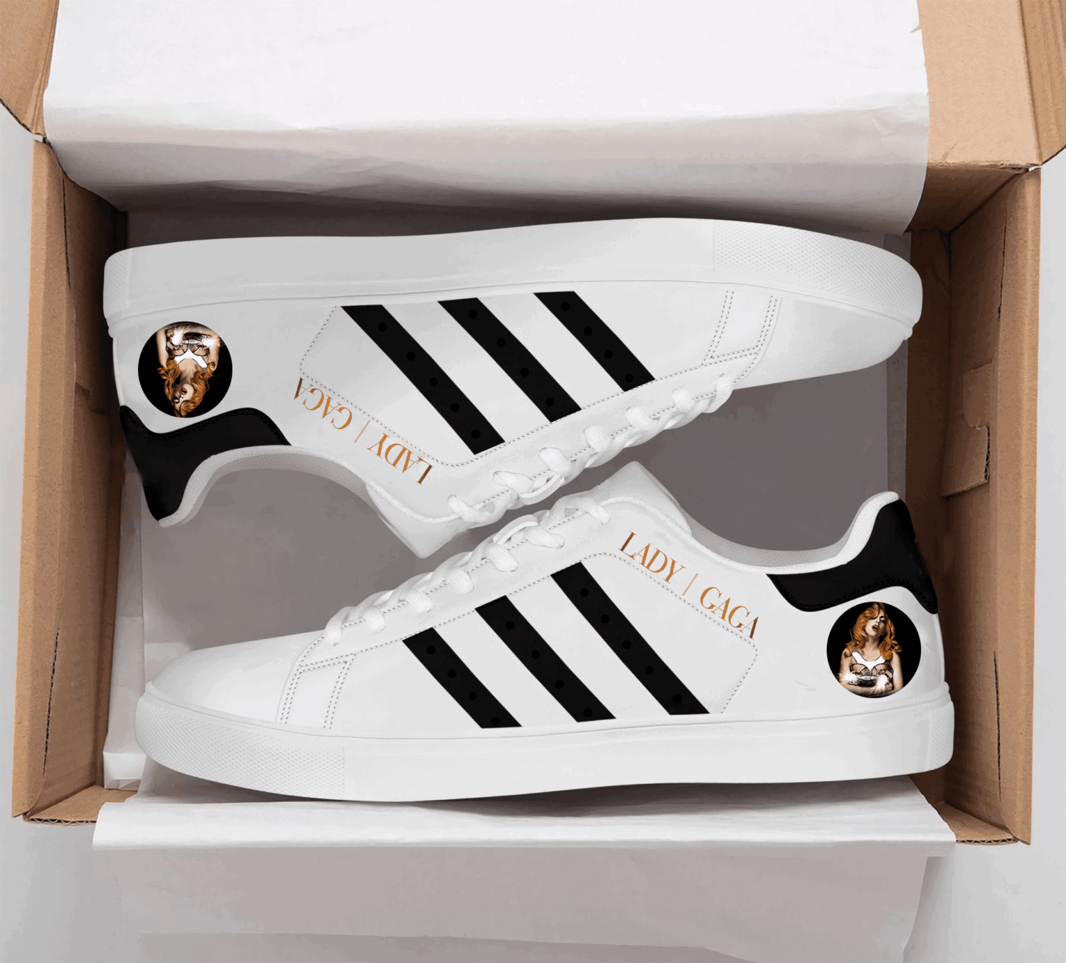 Lady Gaga Stan Smith Shoes 1 Lady Gaga Stan Smith Shoes