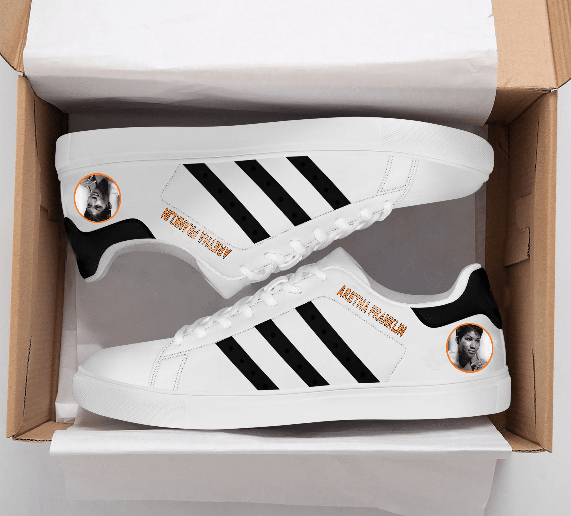 Aretha Franklin Stan Smith Shoes 1 Aretha Franklin Stan Smith Shoes