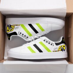 Valentino Rossi Black Stan Smith Shoes 2