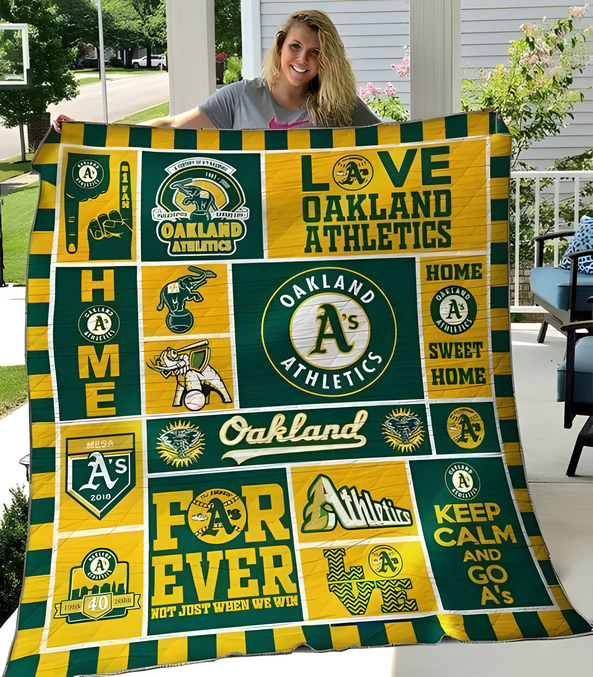 Oakland Athletics Quilt
