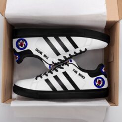 The Who Black Stan Smith Shoes