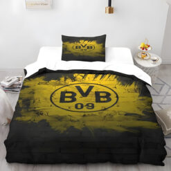 Borussia Dortmund Quilt Bedding Set 1