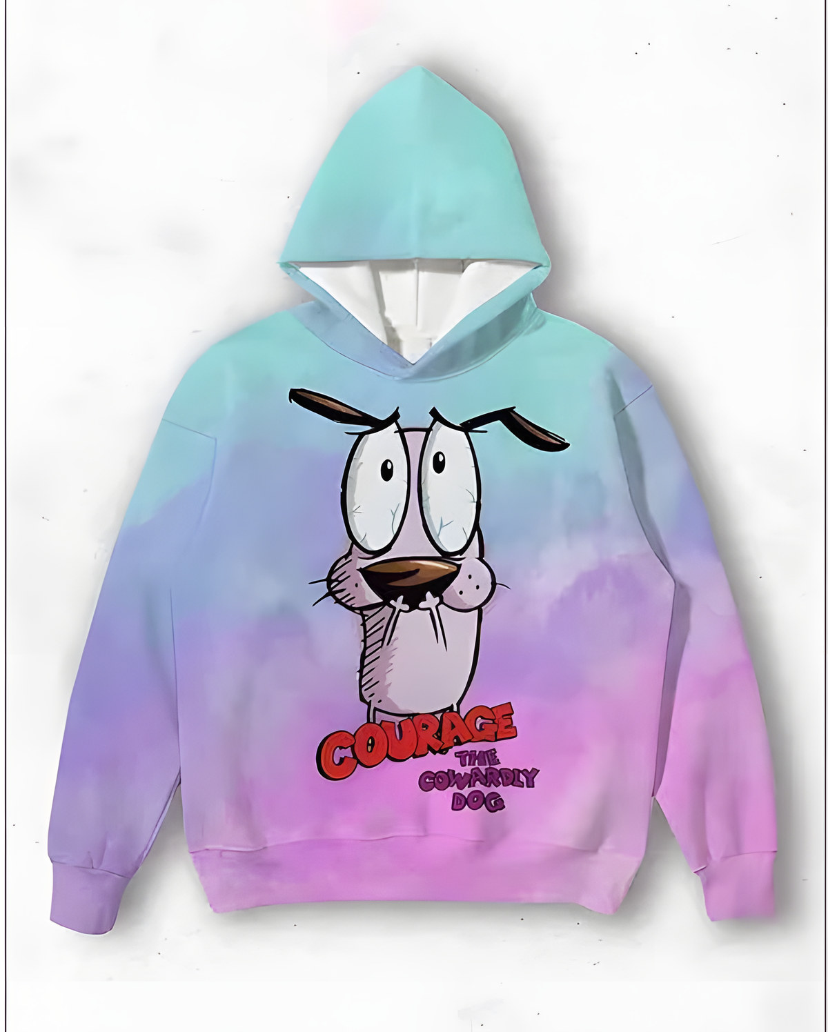 Courage The Cowardly Dog Hoodie 1