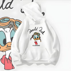 Donald Duck Zip Hoodie 3D