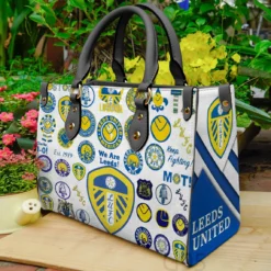 Leeds United 2 Leather Handbag