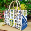 Leeds United 3 Leather Handbag