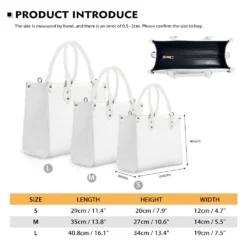 size Leather Handbag